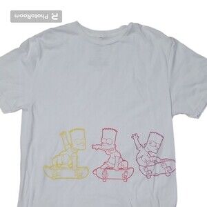 Bart Simpson Skateboarding T-shirt - M